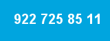 922 725 85 11
